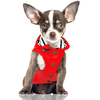 Milk & Pepper Manteau Matelot Babord Rouge pour chien