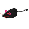 Souris pour chat en polyester avec catnip et clochette