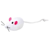Souris pour chat en polyester avec catnip et clochette
