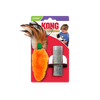 KONG Peluche Refillables Carotte avec plume pour Chat