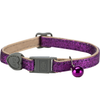 Collier anti-étranglement pour chat pailleté