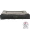 Coussin orthopédique déhoussable gris pour chien