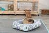 Panier pour lapin en peluche