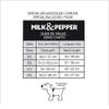 Milk & Pepper Sweat à capuche mouton gris ELLIOT pour chien