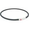 Collier USB Flash lumineux gris pour chien