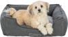Corbeille en peluche douce Liano pour chien