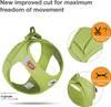 Curli harnais Boucle Air-Mesh vert pour Chien
