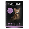 Cat's Love Sachet fraîcheur saumon et poulet 85 g pour Chat