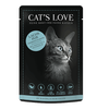 Cat's Love Sachet fraîcheur Saumon sans céréales pour chat
