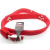 Collier pour chien avec poignée Zolux rouge