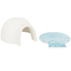 Igloo avec coussin réfrigérant pour rongeur