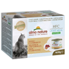 4 pâtées pour chat HFC stérilisé Light Meal Natural thon et crevettes