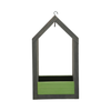 Mangeoire en bois Oslo vert 15mm Zolux pour oiseau