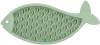 Tapis de léchage anti glouton anti stress poisson pour chat 28 cm
