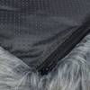 Coussin épais déhoussable et lavable pour chien en peluche