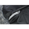Coussin rond pour chien et chat Yelina, peluche poil long 55 cm