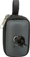 Distributeur de sac à crotte design en cuir pour chien