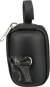 Distributeur de sac à crotte design en cuir pour chien