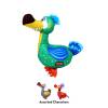 KONG Peluche Ballistic Vibez Birds pour Chien