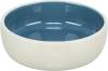 Gamelle en céramique intérieur bleu ⌀13 cm pour chat
