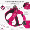 Harnais confort Walk GO rose DOG Copenhagen pour chien
