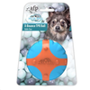 Hami Form Balle Duo pour chien flottante, sonore, légère TPR