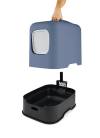 Maison de toilette Rotho Biala avec filtre et pelle pour Chat