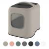 Maison de toilette Rotho Biala avec filtre et pelle pour Chat
