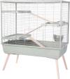 Cage lapin sur pied 100 cm, 3 étages