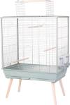 Cage oiseaux sur pied pour perruche