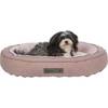 Panier épais déhoussable en peluche douce pour chien