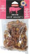 Friandise naturelle strips de porc 200 g pour chien