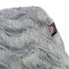 Coussin orthopédique mémoire de forme déhoussable gris pour chien