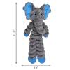 KONG Peluche Shakers Crumples Éléphant XL pour Chien