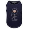 Milk & Pepper T-shirt spécial bouledogue Heloise Love bleu marine pour Chien