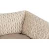 Panier confort pour petit chien, chien moyen et chiot sable 50 cm