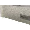Panier lit chien gris déhoussable et lavable