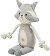 Doudou peluche pour chien raton laveur