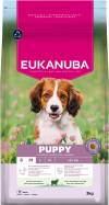 Eukanuba croquettes puppy petit et moyen chien agneau riz