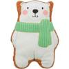 Peluche de Noël pour Chien Silencieuse - Ours