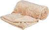 Couverture douce beige pour chien et chat