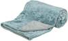Couverture douce bleu/gris pour chien et chat - Confort et anti-allergique