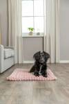 Matelas pour chien rose
