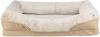 Lit orthopédique beige pour chien
