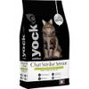 YOCK NUTRITION Croquettes pour chat stérilisé senior au poulet 3 kg