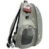 Sac à dos de transport transparent 41×33×25 cm Mon Ami Luki pour Chien, Chat et Oiseau
