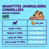 Edgard & Cooper Biscuits pour chien sans céréales pomme myrtille