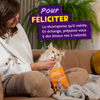 Edgard & Cooper Friandises fourrées pour chat sans céréales 60 g