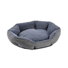 Panier ovale soft antidérapant bleu pour chien Mon Ami Luki