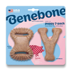Benebone Jouet à mâcher pack puppy dental Chew-Wishbone bacon pour Chien